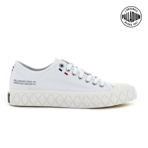 Dámské Tenisky Palladium Palla Ace Platene Low Tops Bílé | CZ XDQ-43Y